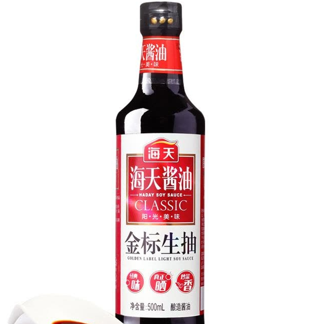 海天 金标生抽 500ml - 1
