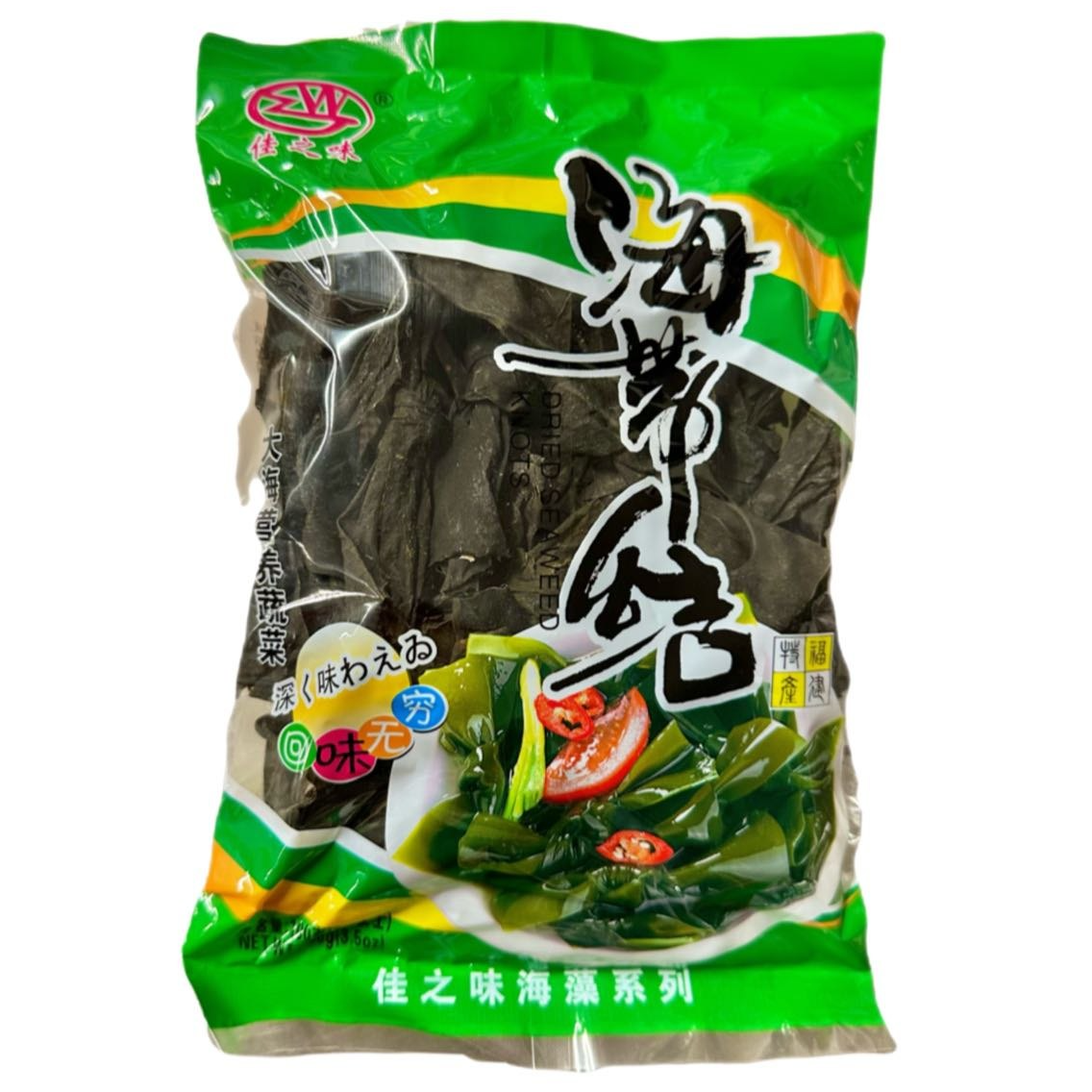 Jia Zhi Wei Dried Kelp Knots 100g - 1