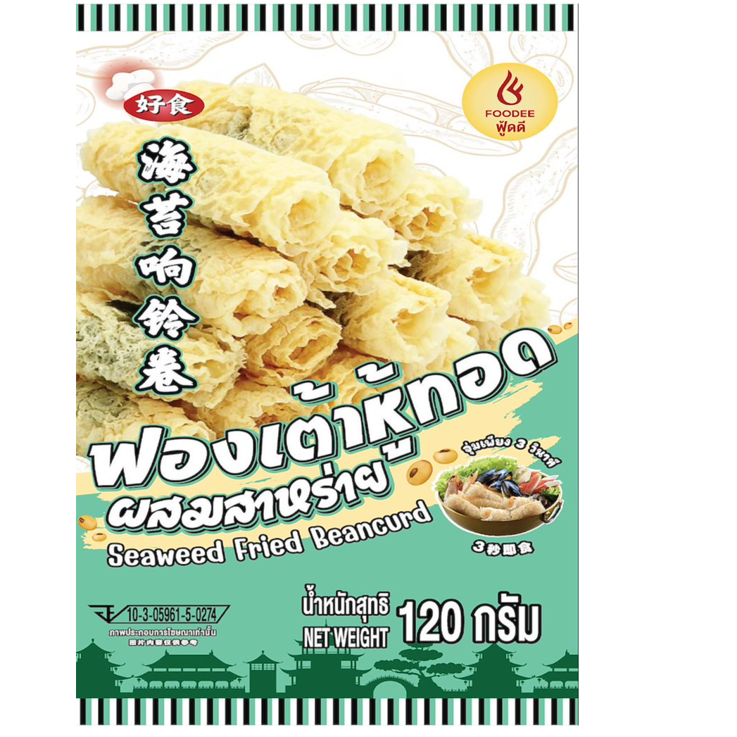 Foodee – Crispy Tofu Roll with Seaweed Filling, 120g - 1