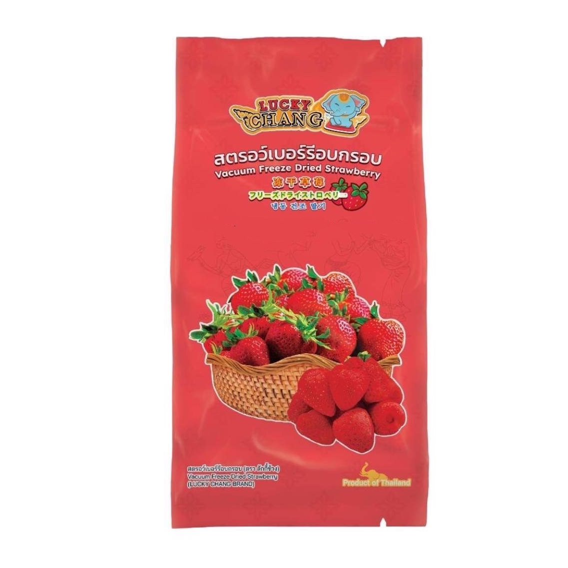 Lucky Chang Vacuum Freeze-Dried Strawberries 206g - 1