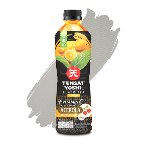 TENSAI YOSHI : 柠檬味红茶 添加维生素C与针叶樱桃提取物 (440 毫升) - 1