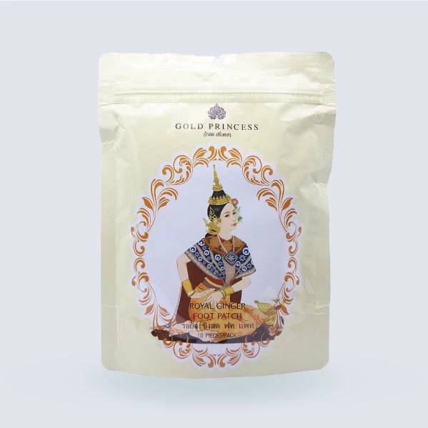 Gold Princess Royal Foot Patch (10 Pieces per Pack) - 4