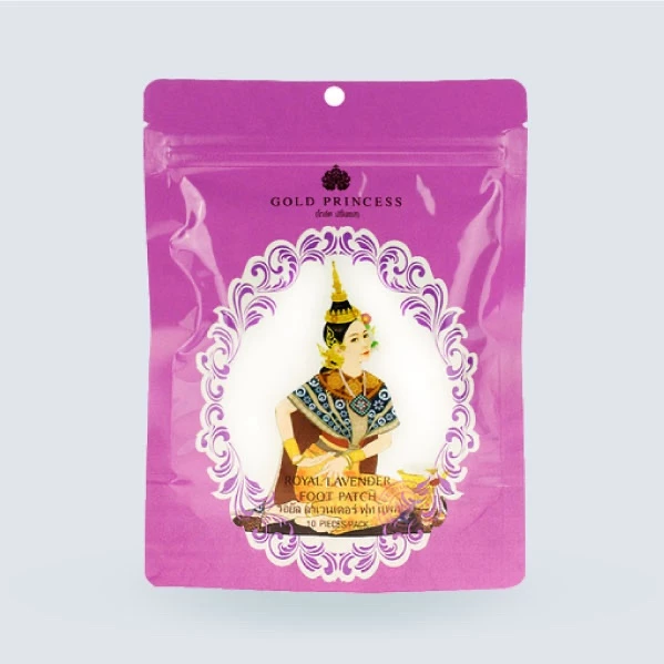 Gold Princess Royal Foot Patch (บรรจุ 10 ชิ้น) ต่อซอง - 5