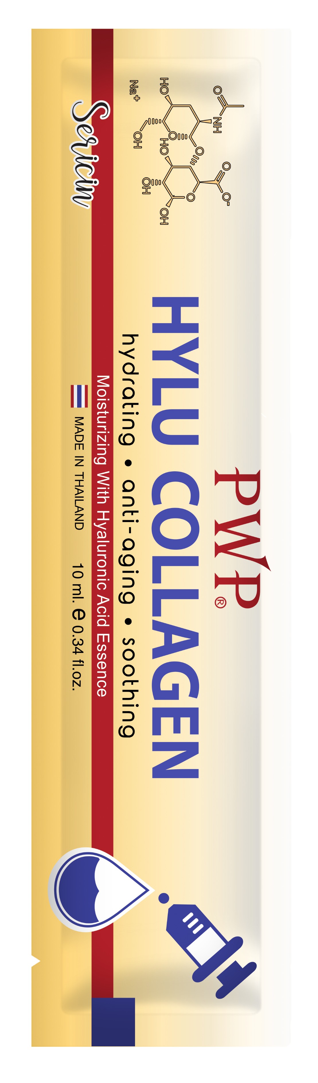PWP 水光针蚕丝胶原蛋白精华 10 ml. - 4