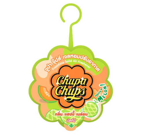 FRESH TIME Solid Air Freshener: CHUPA CHUPS Edition - Happy Melon Scent (60 g.) - 7