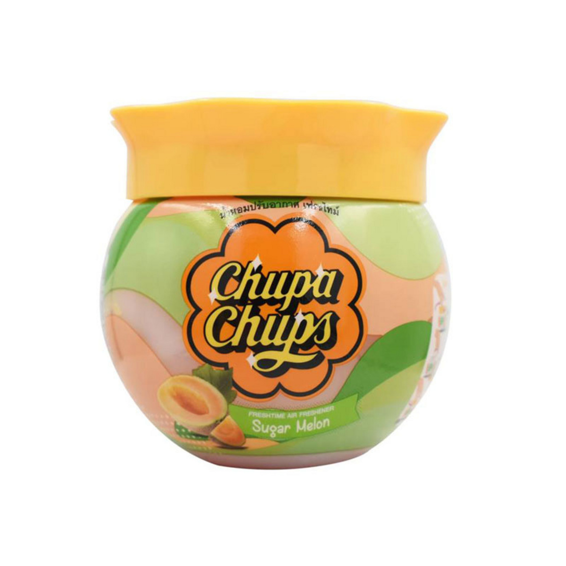 FRESH TIME Scented Gel Air Freshener: CHUPA CHUPS Edition - Sugar Melon Scent (155 g.) - 3