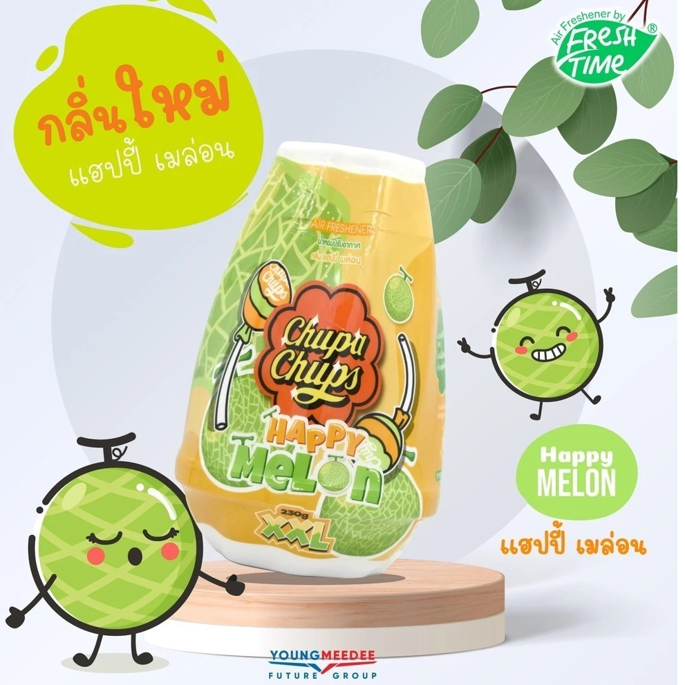 เฟรชไทม์ จูปาจุ๊ปส์ เจลหอมปรับอากาศ กลิ่นแฮปปี้ เมล่อน (230 กรัม) - 1