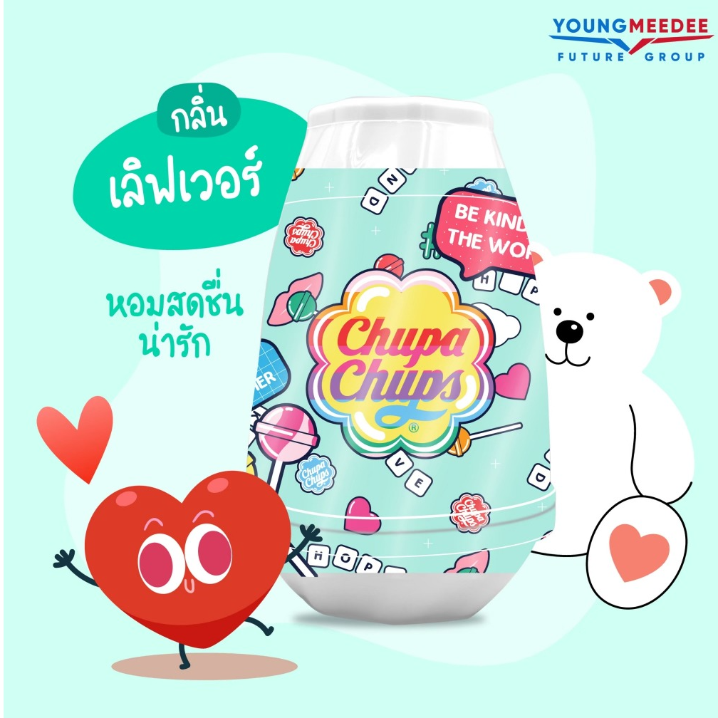 เฟรชไทม์ จูปาจุ๊ปส์ เจลหอมปรับอากาศ กลิ่นวาเลนไทน์ (เลิฟเวอร์) (230 กรัม) - 1