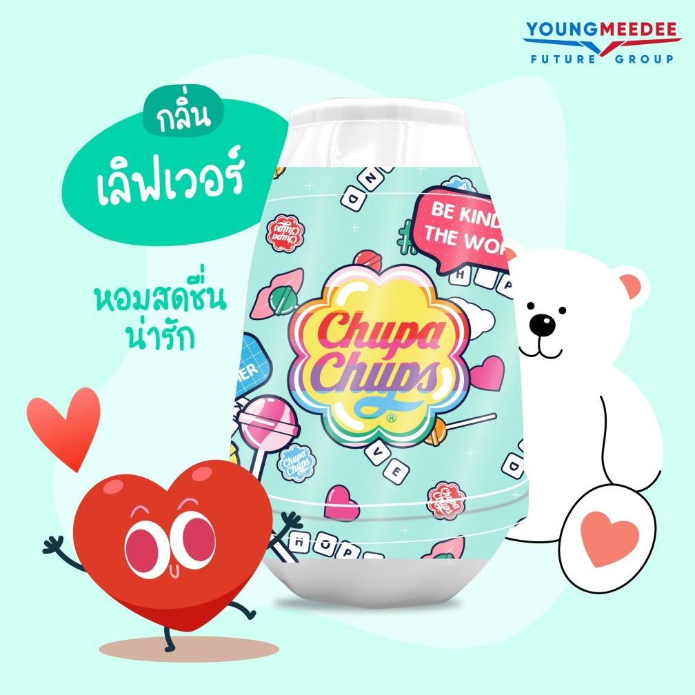 Fresh Time 珍宝珠 (Chupa Chups) 特大容量固体空气清新剂 - 恋人絮语香 (230克) - 1