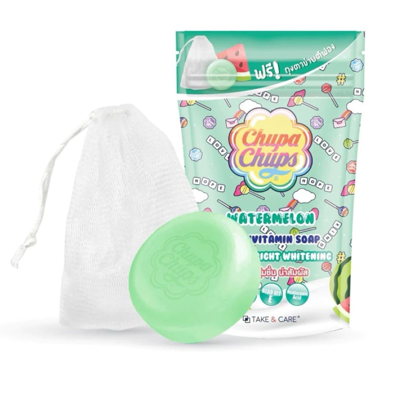 TAKE & CARE Vitamin Soap: CHUPA CHUPS Edition - Watermelon Scent (80 g.) - 1