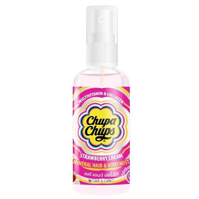 TAKE & CARE Mineral Shimmer Mist: CHUPA CHUPS Edition - Strawberry Scent (60 ml.) - 1