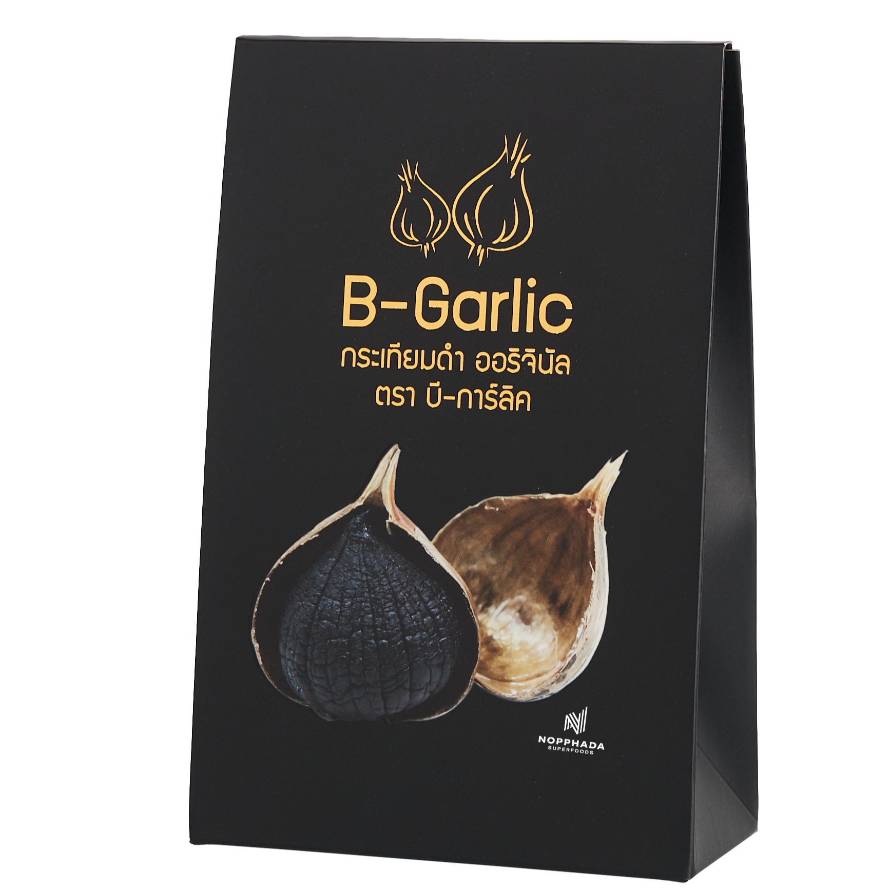 B-Garlic 原粒带皮发酵黑蒜 (100克) - 1