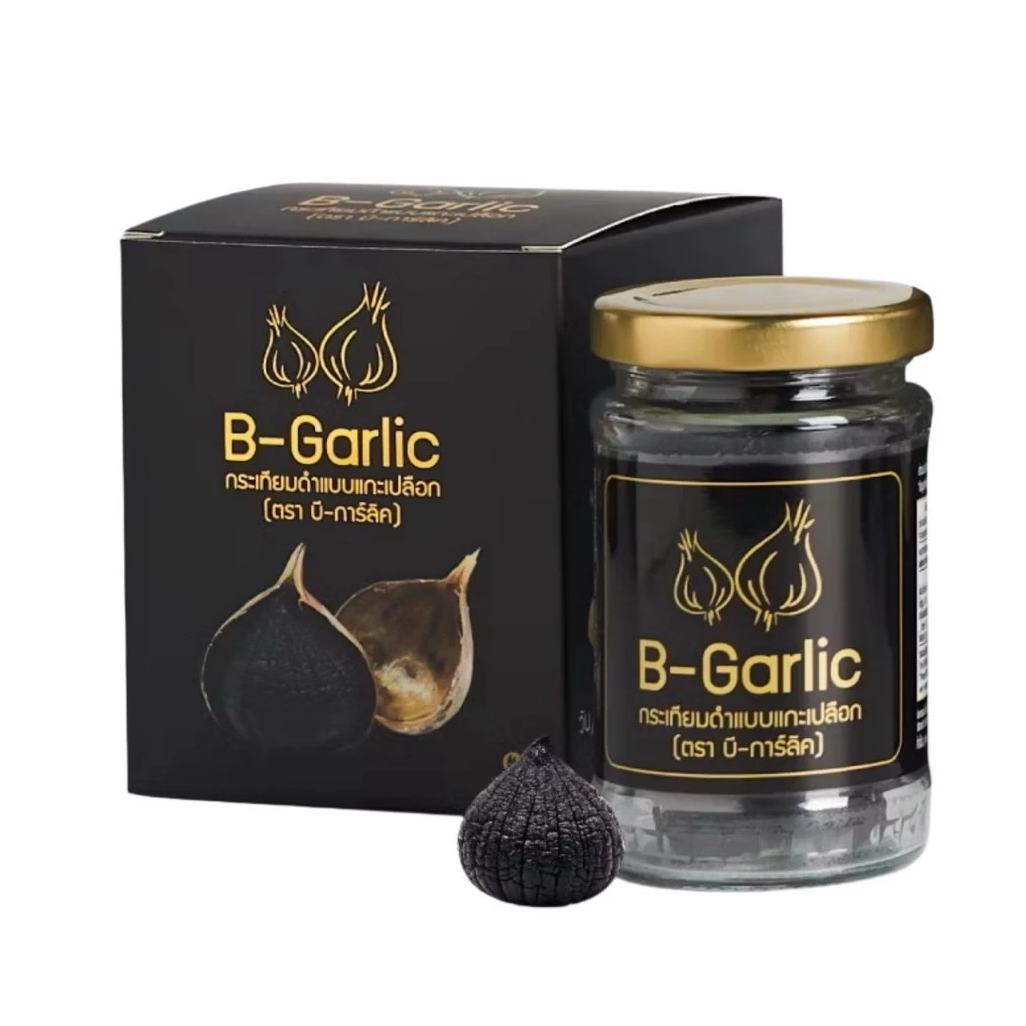 B-Garlic 免剥皮罐装即食发酵黑蒜 (60克) - 1