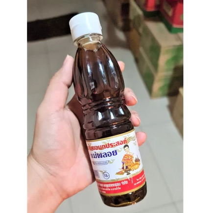 น้ำปลาแท้ ตราแม่พลอย (ขวดพลาสติก PET) 300 มล. - 1