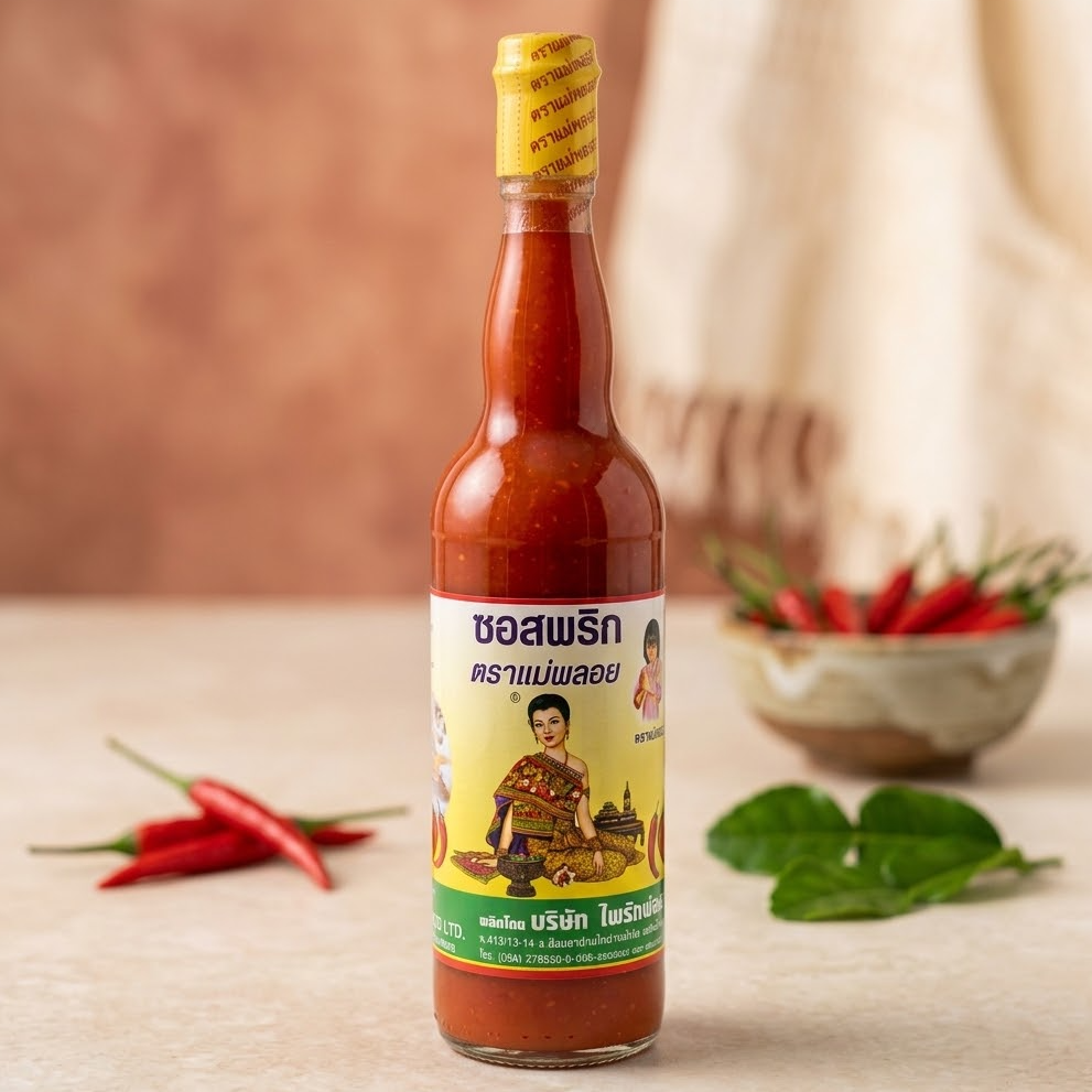 Mae Ploy Chili Sauce (Glass Bottle) 700ml - 1