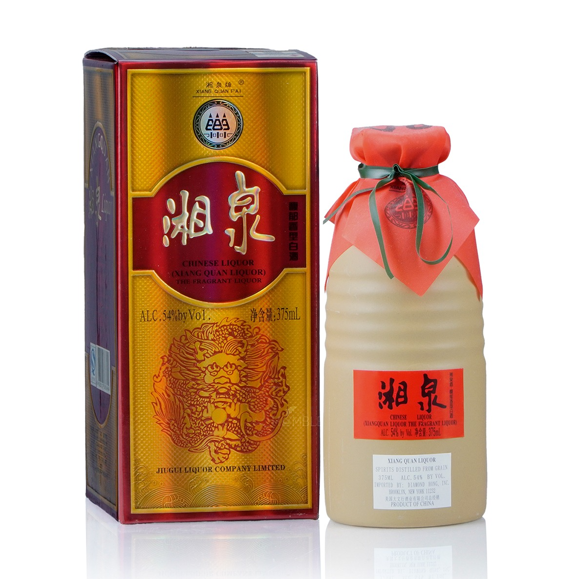 Xiang Quan Liquor Alc 54% 375 ml - 1