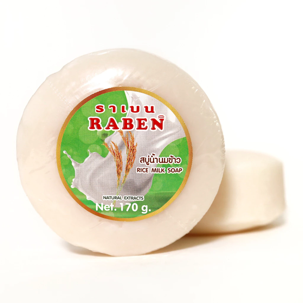 Raben Rice Milk Herbal Soap 170g - 3