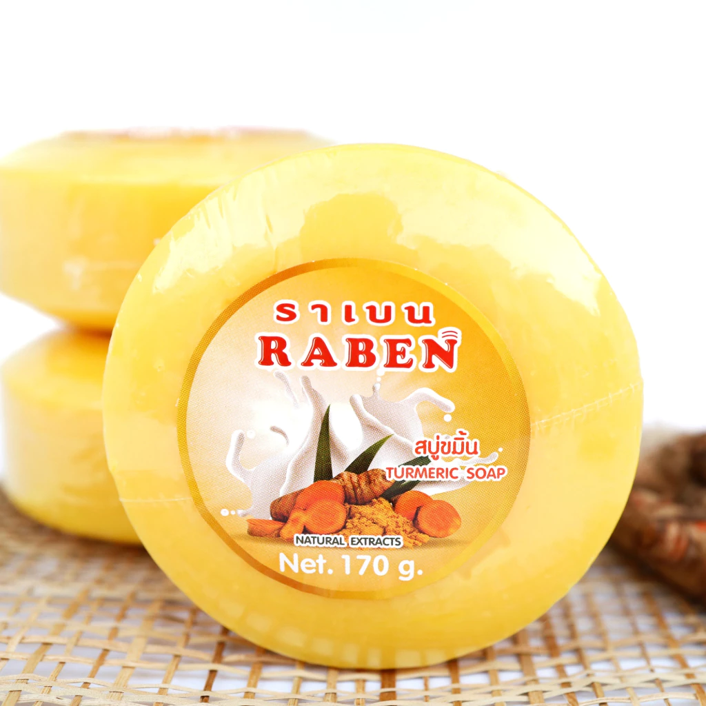 Raben Turmeric Herbal Soap 170g - 2