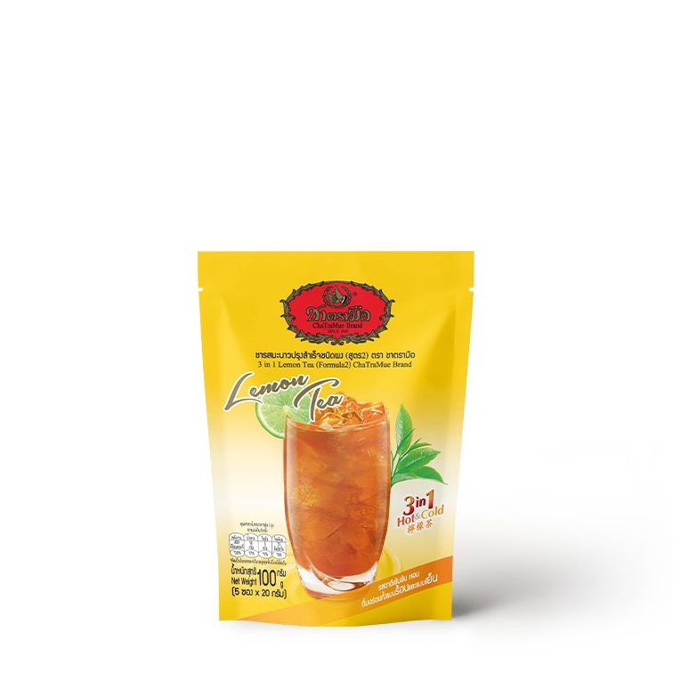 手标牌 泰式柠檬茶 3合1速溶茶粉（条装/便携包） - 1