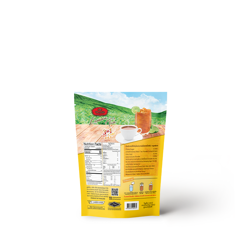 ChaTraMue Brand 3in1 Instant Lemon Tea - 2