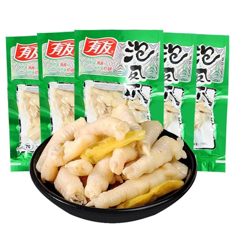 ตีนไก่ดองพริกเสฉวน ตรา ยูยู (ยูยู เป่าเจียวเฟิ่งจหวา) - 2